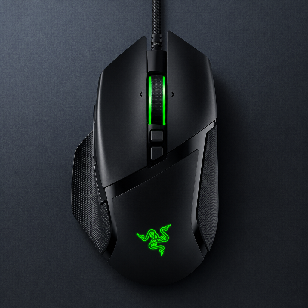 Razer Basilisk V3 Customizable RGB Wired Ergonomic Gaming Mouse, Black