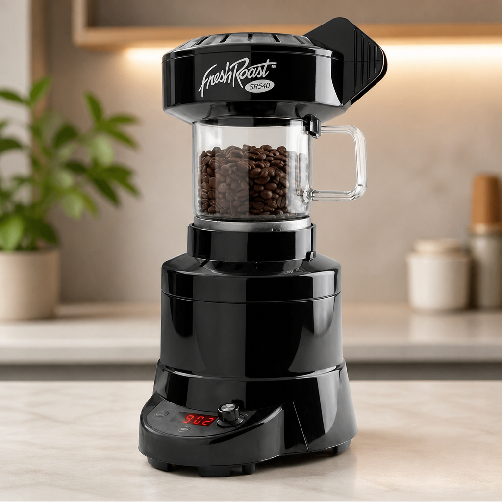 SR540 Automatic Coffee Bean Roaster | Roast Coffee At Home | Variable Heat Settings | Convection Fan Control | Digital Status Display | Speed Roasting System | The Freshest Roast On Earth