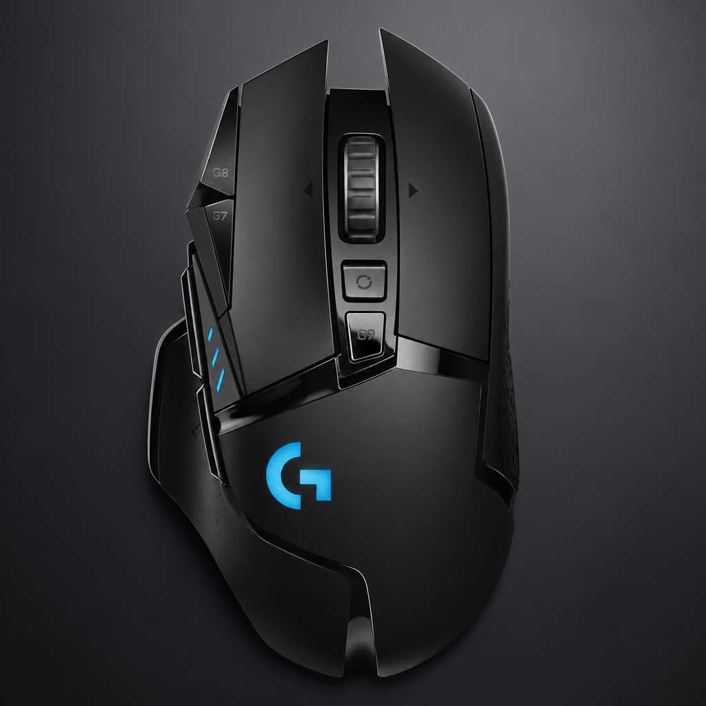 Logitech G502 Lightspeed Wireless Gaming Mouse - Black