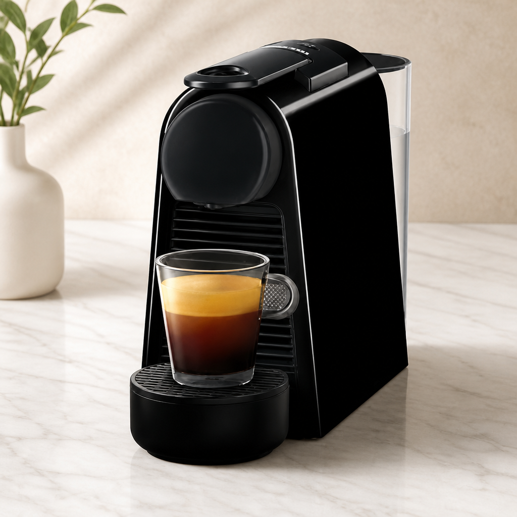 Nespresso Essenza Mini Coffee and Espresso Machine by De'Longhi, 1150 watts, 110ml, Black